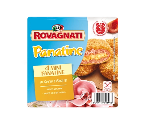 Mini Panatine con Cotto e Patate