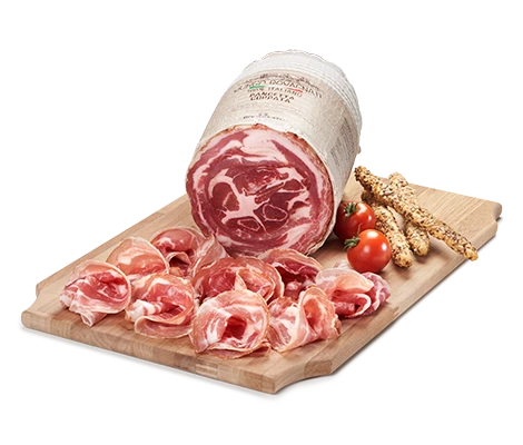 Pancetta Coppata – Italian bacon with coppa ham